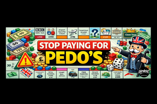 Stop Paying for P*do’s! – SPNKSY Bumper Sticker