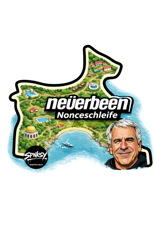 Neverbeen Nonceschleife – SPNKSY Parody Track Sticker