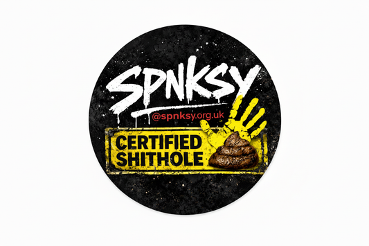 Certified Shithole – SPNKSY Slap Sticker